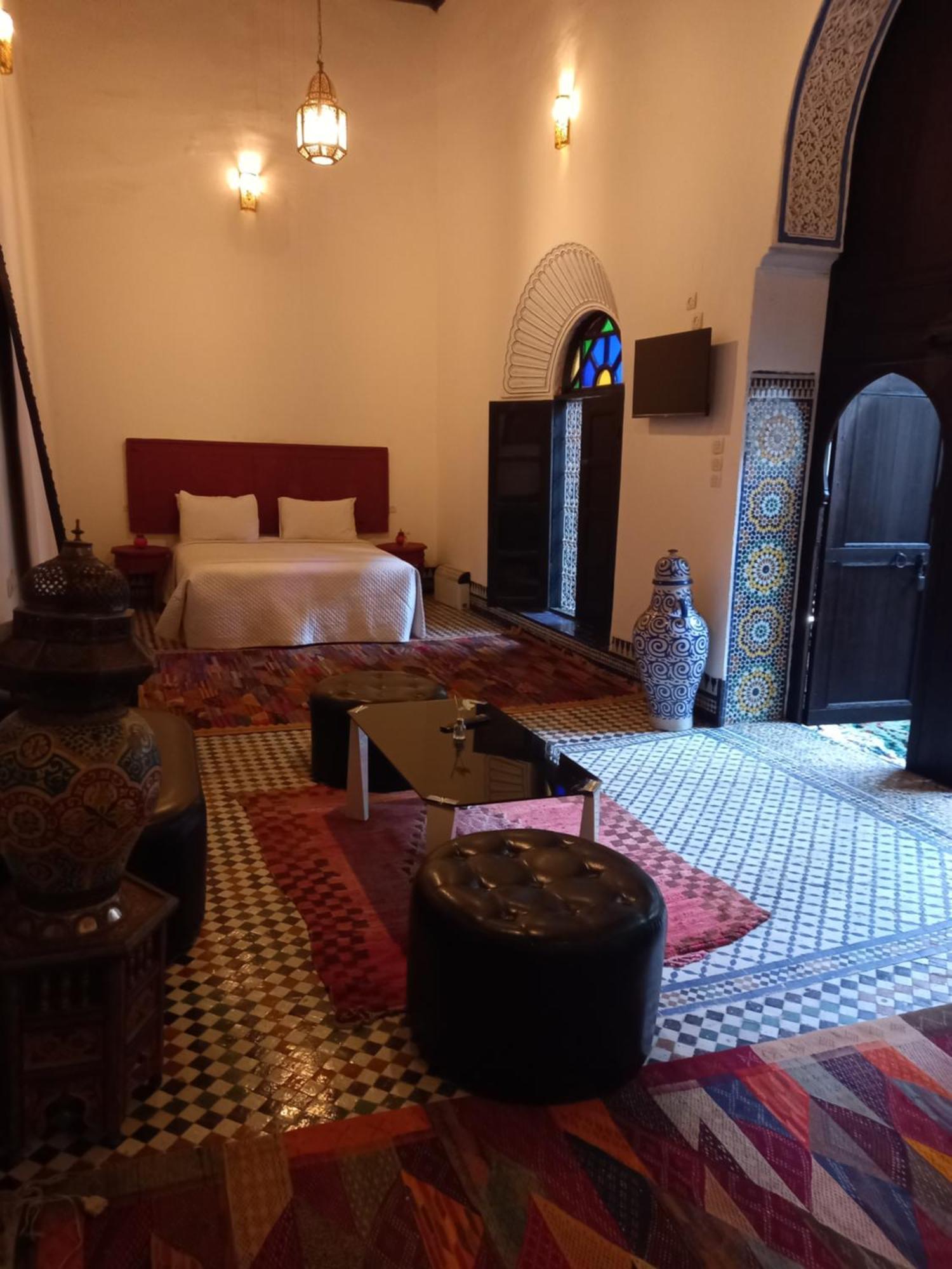 Palais Alfirdaous Medina Hotell Fès Rom bilde